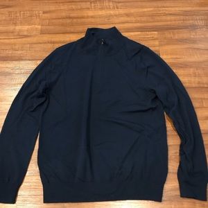 J Crew Merino Wool Sweater 1/4 zip